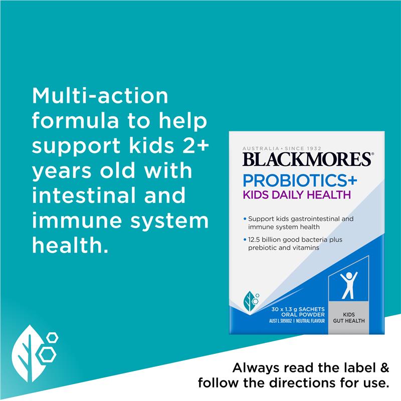 Load image into Gallery viewer, Blackmores Probiotics+ Kids Daily Health Powder 30 Sachets
