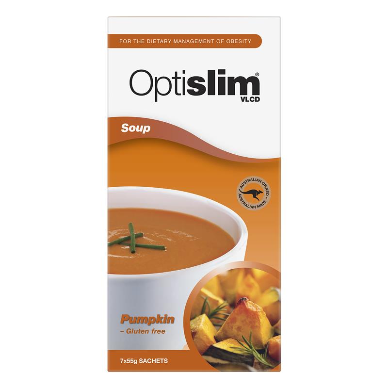 Load image into Gallery viewer, OptiSlim VLCD Soup Pumpkin 7 x 55g
