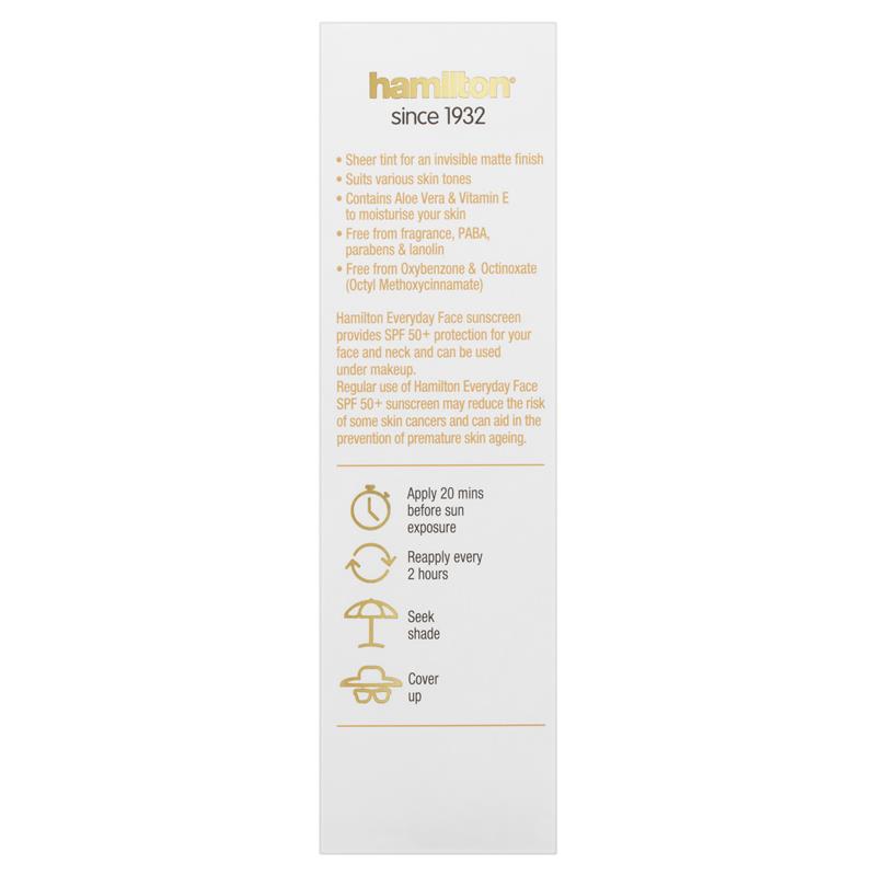 Load image into Gallery viewer, Hamilton SPF 50+ Everyday Face Cream 75g
