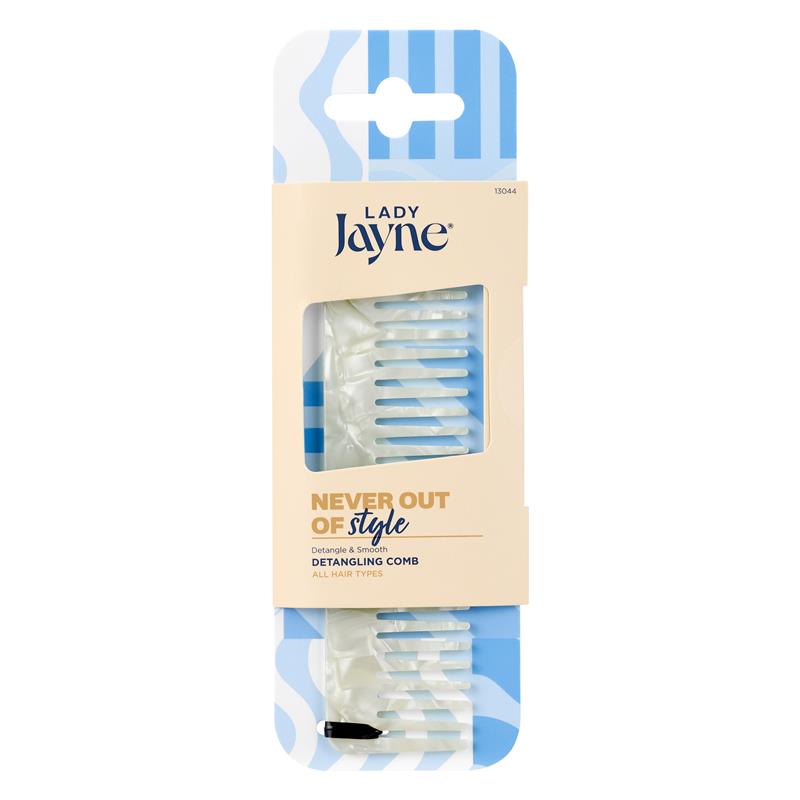 Load image into Gallery viewer, Lady Jayne Acetate Detangling Comb Assorted Colours
