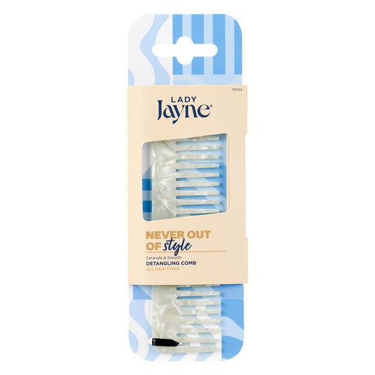 Lady Jayne Acetate Detangling Comb Assorted Colours