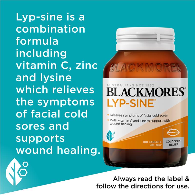 Load image into Gallery viewer, Blackmores Lypsine 100 Tablets
