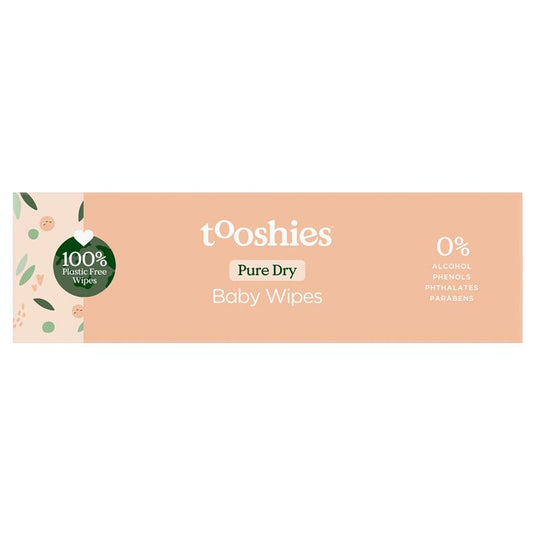 Tooshies Dry Wipes 70 pack