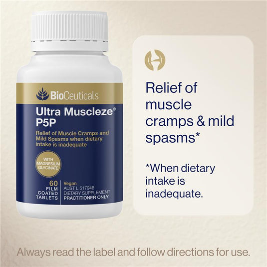 BioCeuticals Ultra Muscleze® P5P 60 Tablets