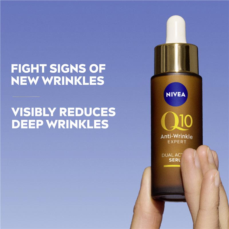 Load image into Gallery viewer, NIVEA Q10 Anti-Wrinkle Expert Dual Action Serum 30ml
