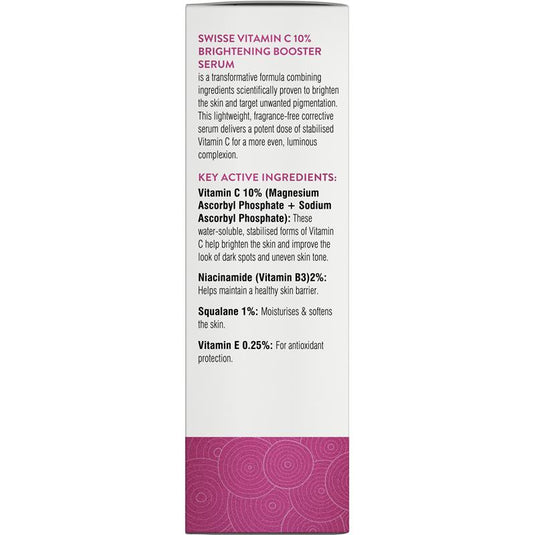 Swisse Beauty Vitamin C 10% Brightening Booster Serum 30ml