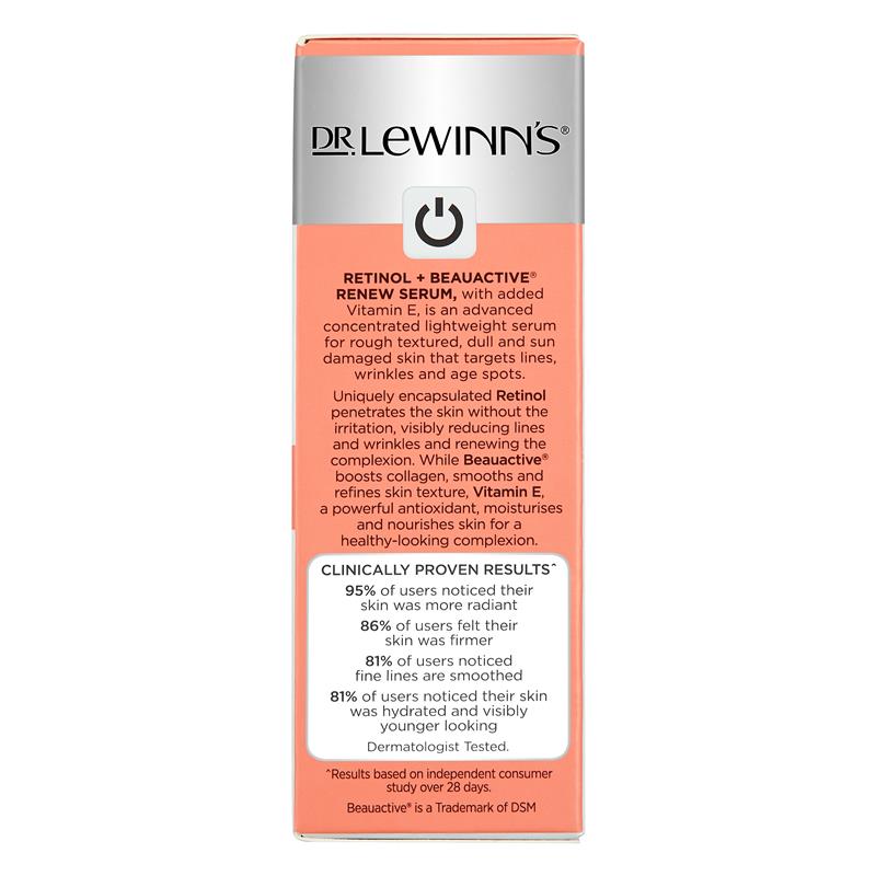 Load image into Gallery viewer, Dr. LeWinn's Serum Series Retinol + Beauactive Renew Serum 30ml
