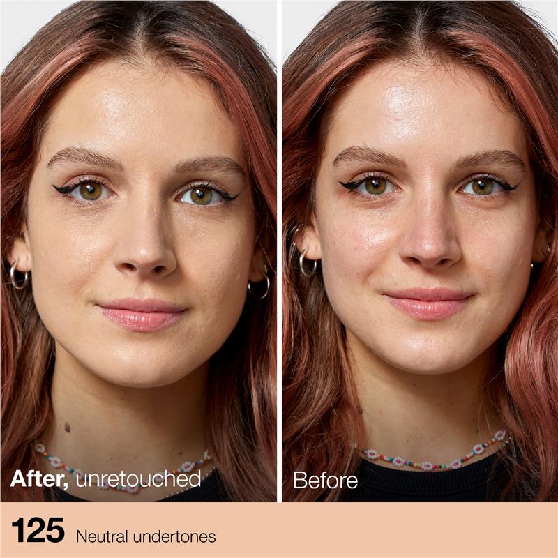 Load image into Gallery viewer, Maybelline Fit Me Matte &amp; Poreless Mattifying Liquid Foundation - Nude Beige 125
