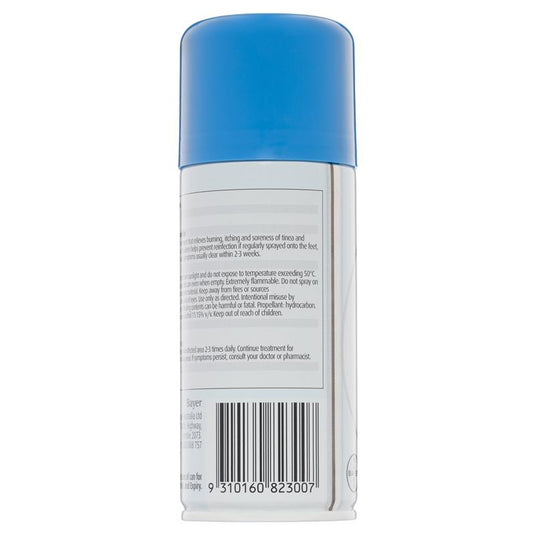 Canesten Tinaderm Powder Spray Tinea and Ringworm Treatment 100g