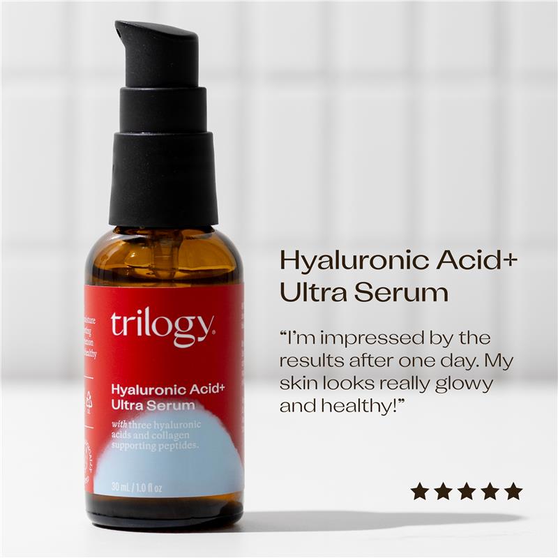 Load image into Gallery viewer, Trilogy Hyaluronic Acid+ Ultra Serum 30ml
