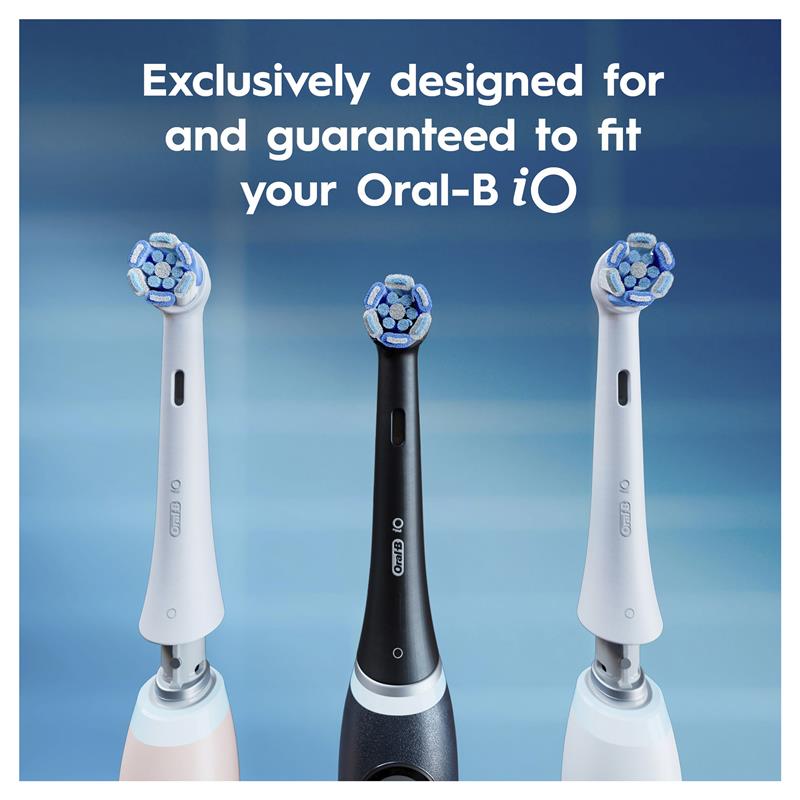 Load image into Gallery viewer, Oral B Power Toothbrush iO Clean &amp; Gum Protect Refills White 2 Pack
