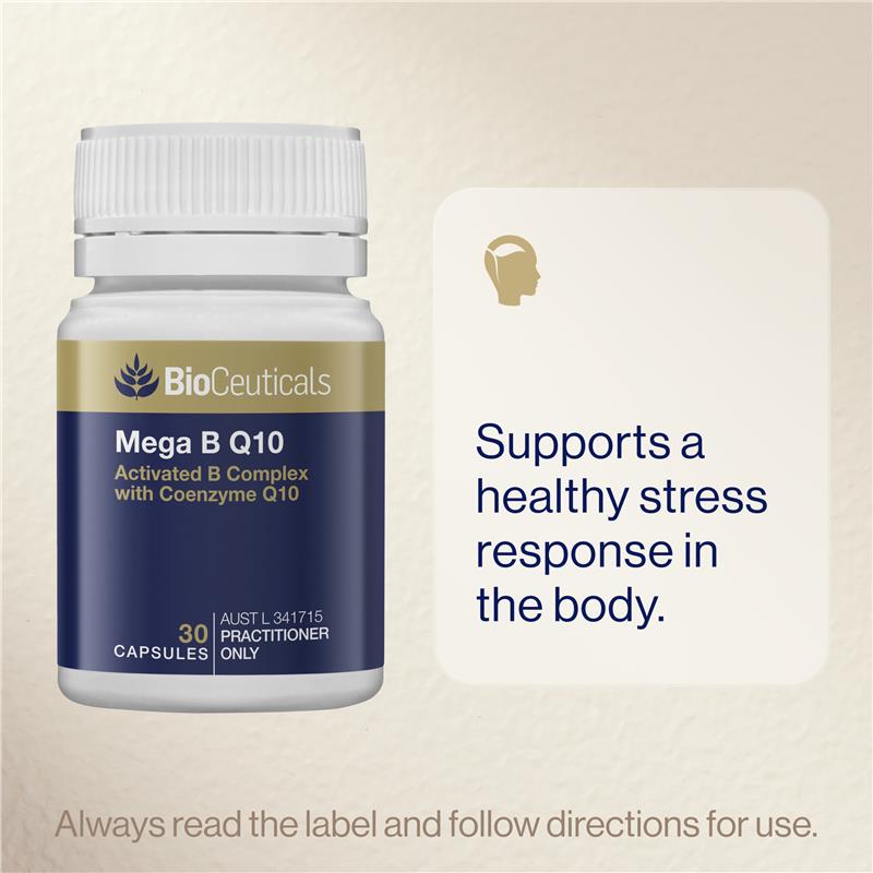 Load image into Gallery viewer, Bioceuticals Mega B Q10 30 Capsules
