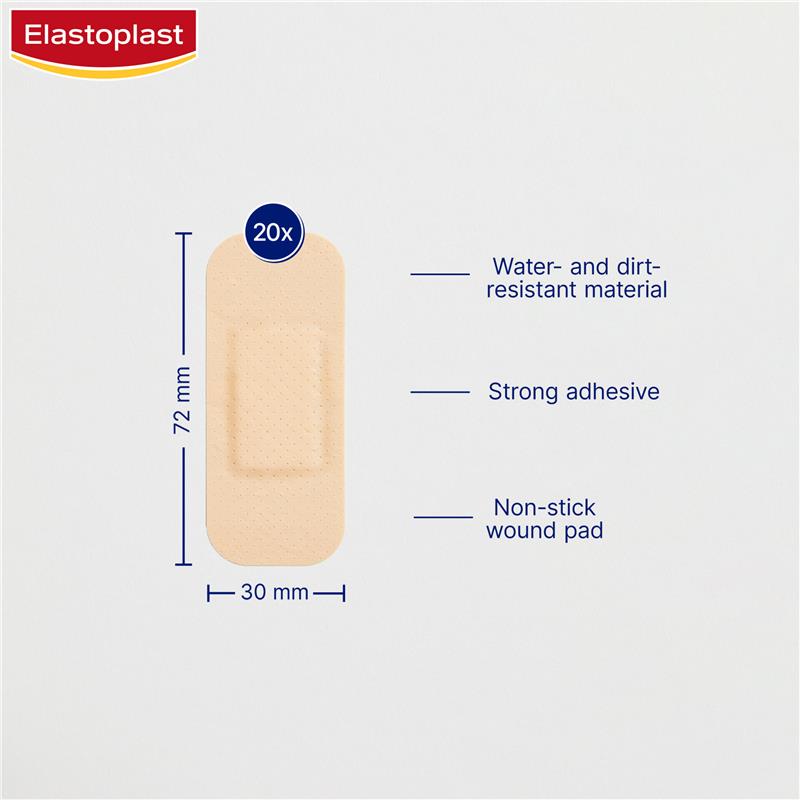 Load image into Gallery viewer, Elastoplast Extra Wide Plastic Strips 20
