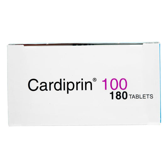 Cardiprin Blood Clotting Reduction Tablets 100mg Aspirin 180 Pack