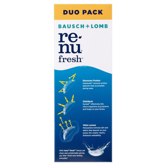 Bausch & Lomb Renu Fresh Multi-Purpose Duo Pack 355ml + 120ml