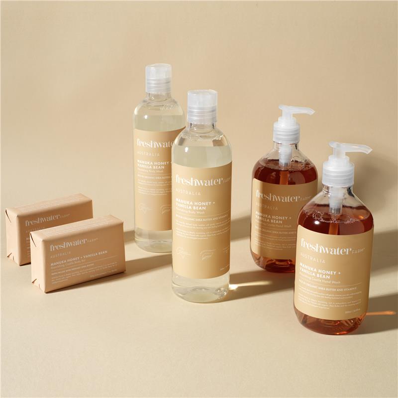 Load image into Gallery viewer, Freshwater Farm Manuka Honey &amp; Vanilla Bean Hand Cream 100ml
