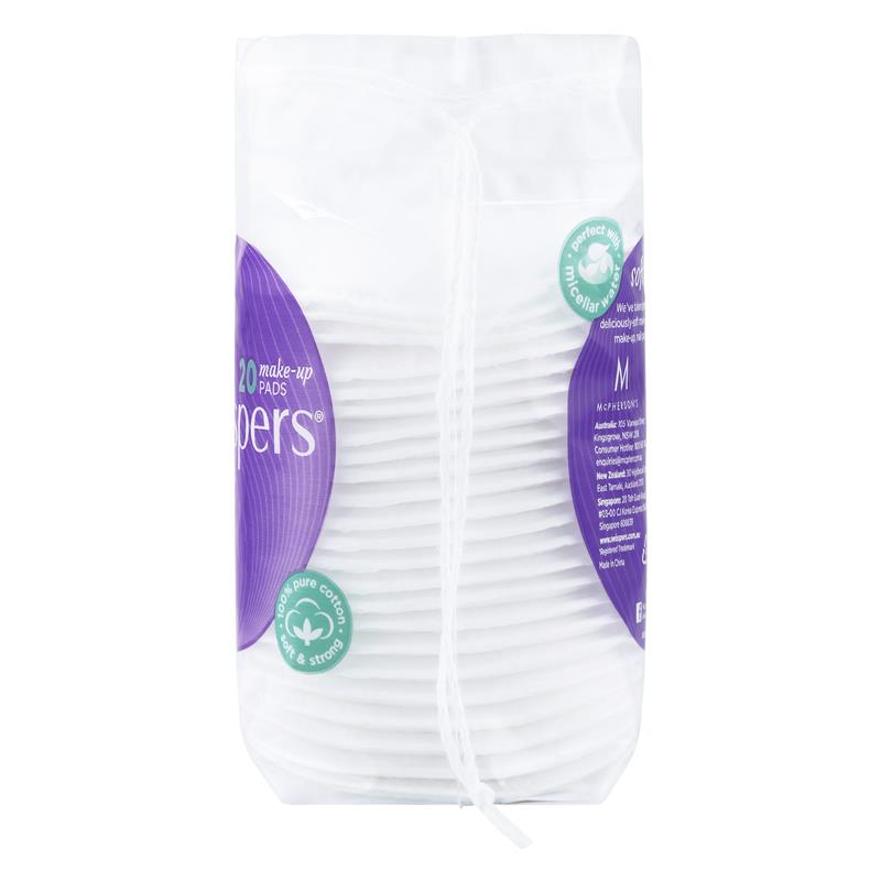 Load image into Gallery viewer, Swisspers Cotton Make Up Pads 20 Pack
