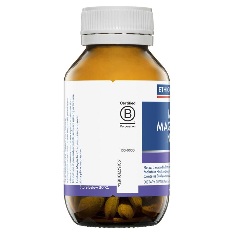 Load image into Gallery viewer, Ethical Nutrients Mega Magnesium Night 50 Tablets
