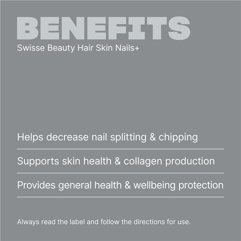 Load image into Gallery viewer, Swisse Beauty Hair Skin Nails+ 180 Tablets Exclusive Size
