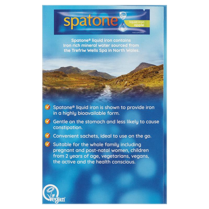 Load image into Gallery viewer, Spatone Iron Supplement 28 Sachets Apple Flavour
