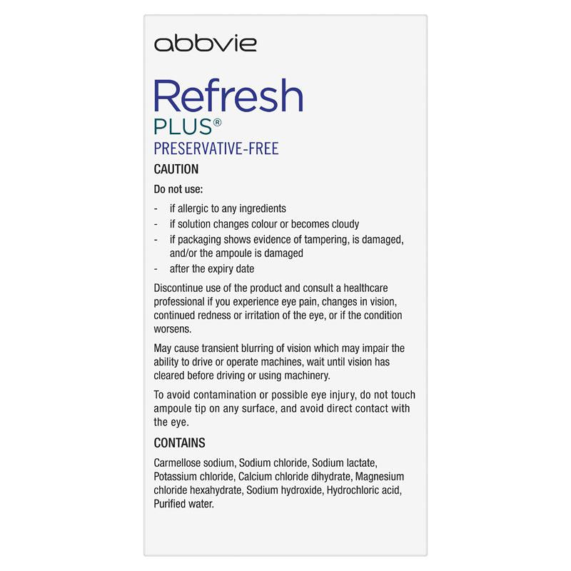 Load image into Gallery viewer, Refresh Plus Eye Drop 0.4ml 60 Vials Exclusive Pack
