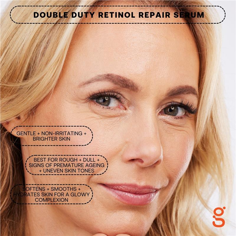 Load image into Gallery viewer, Glow Culture Double Duty Retinol Repair Serum 30ml
