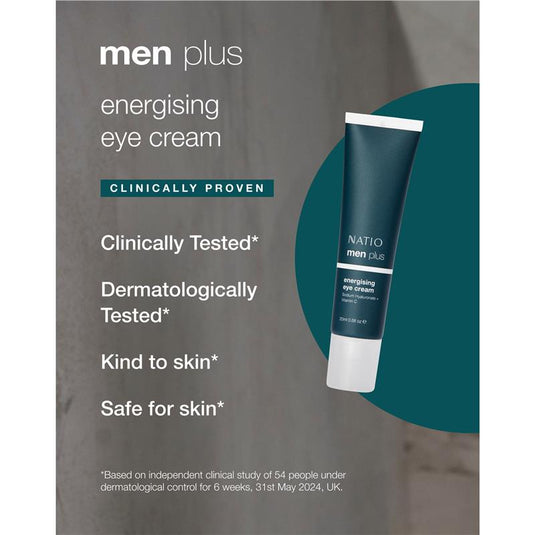 Natio Mens Plus Energising Eye Cream 20ml