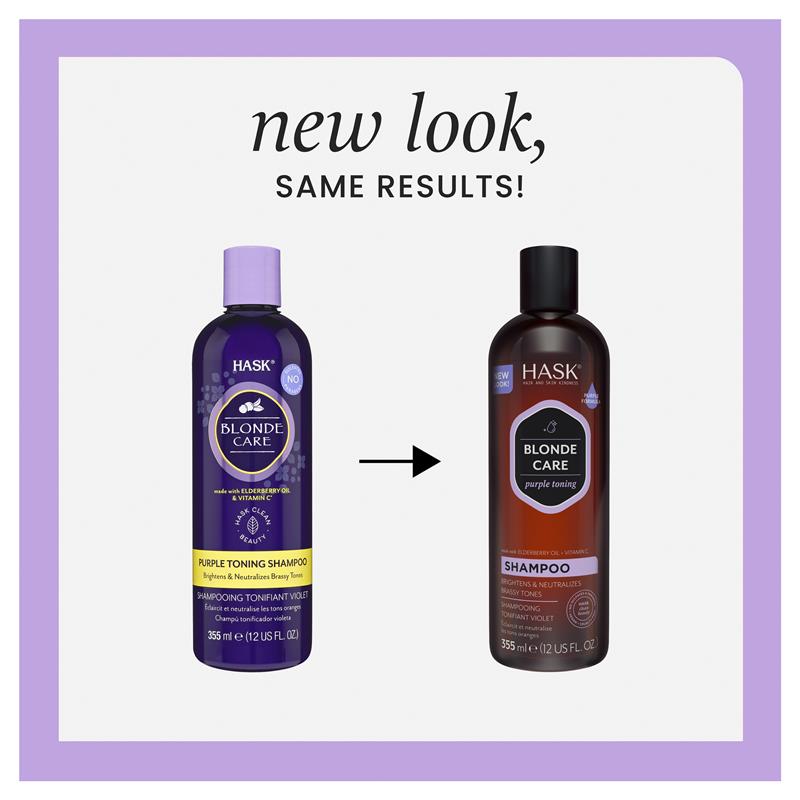Load image into Gallery viewer, Hask Blonde Care Purple Shampoo 355ml
