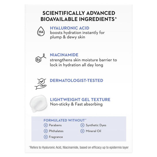 Olay Luminous Hyaluron + Niacinamide Gel Moisturiser 50g