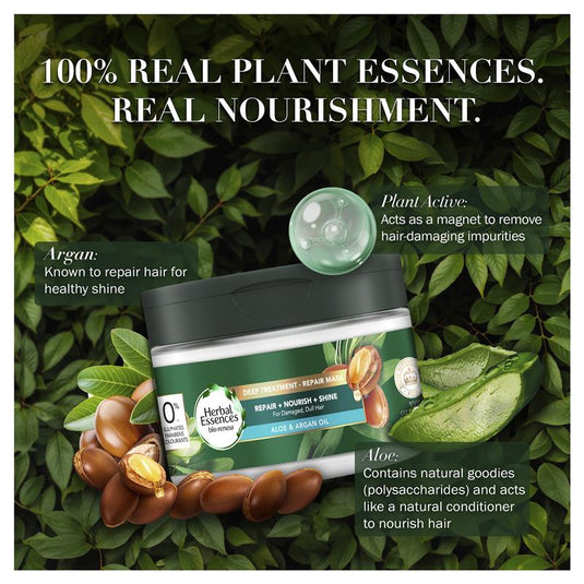 Herbal Essences Bio Renew Argan Oil & Aloe Deep Repair Mask 300ml