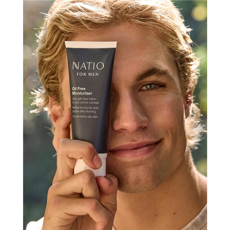 Load image into Gallery viewer, Natio for Men Oil Free Face Moisturiser 100g
