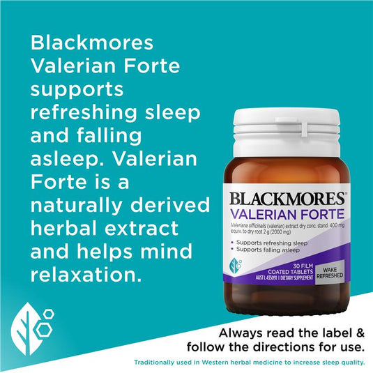 Blackmores Valerian Forte 30 Tablets