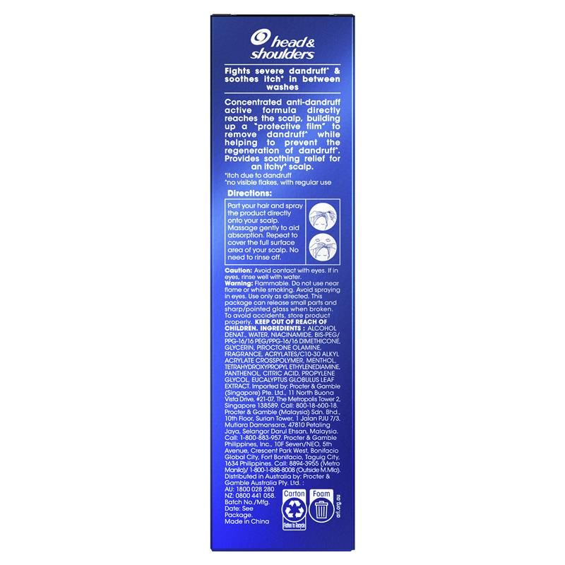 Load image into Gallery viewer, Head &amp; Shoulders Professional Advanced Soothing Care Spray For Severe Dandruff 100ml
