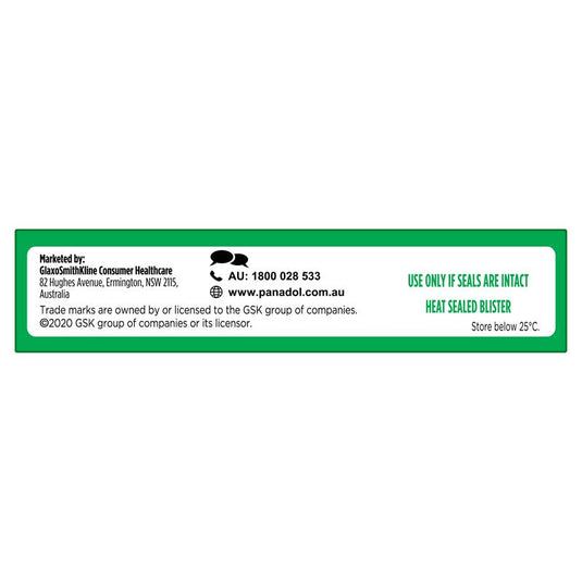 Panadol 125mg 6 Months - 5 Years 10 Suppositories