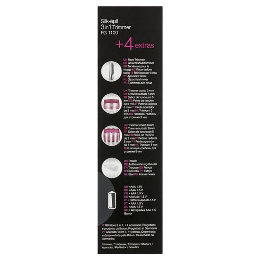 Braun Silk Finish Precision Trimmer FG1100