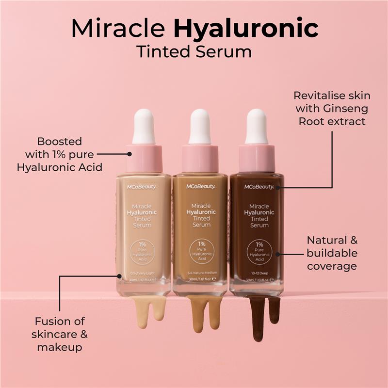 Load image into Gallery viewer, MCoBeauty Miracle Hyaluronic Tinted Serum 4-5 Medium
