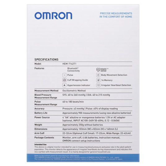 Omron HEM7142T2 Standard Blood Pressure Monitor