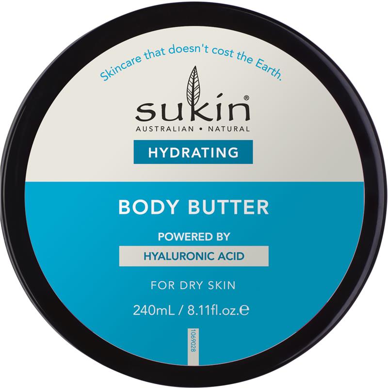 Load image into Gallery viewer, Sukin Hydrating Hyaluronic Acid Body Butter 240ml
