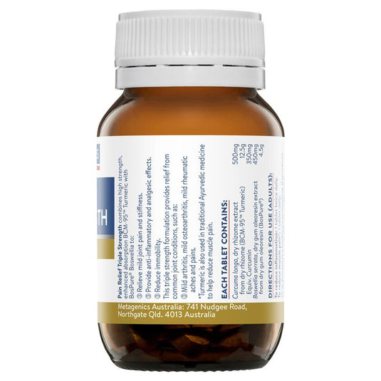 Ethical Nutrients Pain Relief Triple Strength 30 Tablets