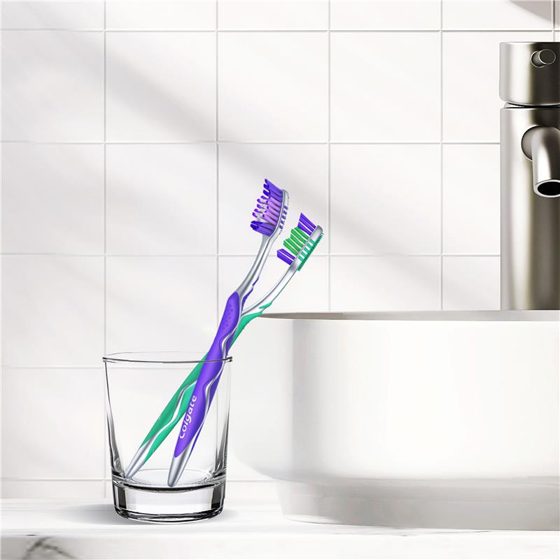 Load image into Gallery viewer, Colgate Toothbrush Zig Zag Daily Clean Medium Value 3 Pack
