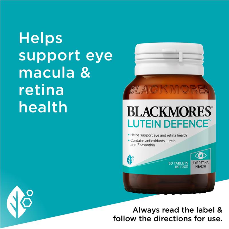 Load image into Gallery viewer, Blackmores Lutein Defence 60 Tablets
