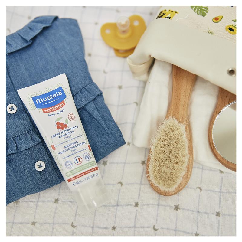 Load image into Gallery viewer, Mustela Soothing Moisturising Face Cream Fragrance Free 40ml
