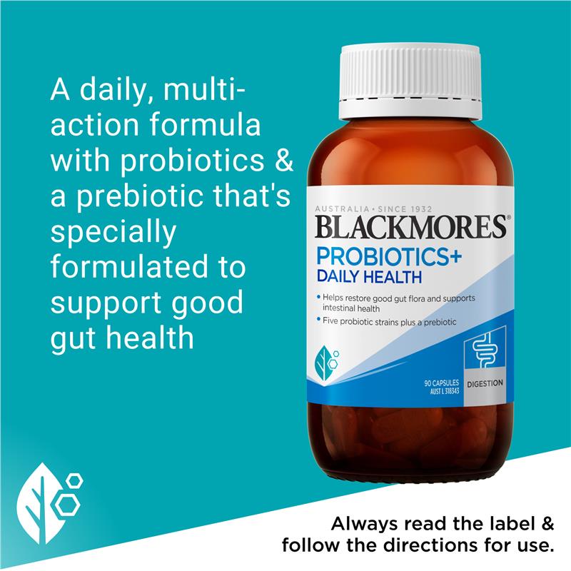 Load image into Gallery viewer, Blackmores Probiotics+ Daily Health 90 Capsules
