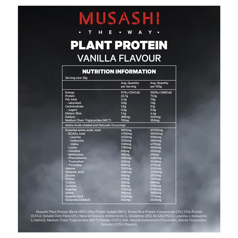 Load image into Gallery viewer, Musashi Plant Protein Vanilla 2kg
