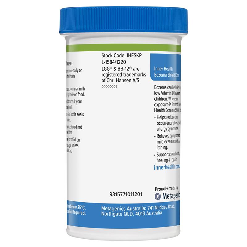 Load image into Gallery viewer, Inner Health Eczema Shield Kids Probiotic 60g Powder
