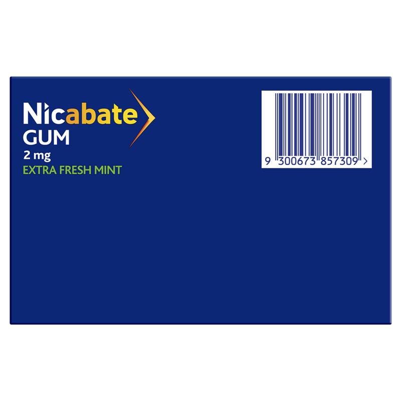 Load image into Gallery viewer, Nicabate Gum 2mg Extra Fresh 250 Pieces Exclusive Size
