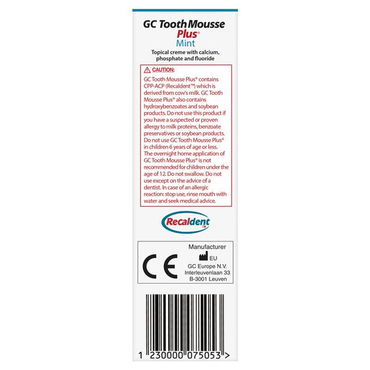 GC Tooth Mousse Plus Mint 40g