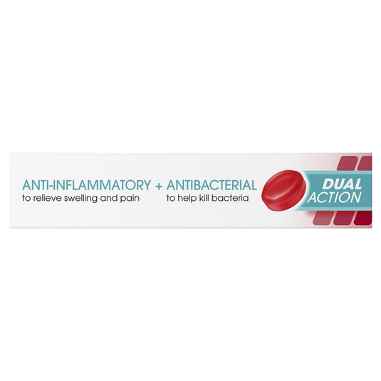 Difflam Sore Throat Sugar Free Raspberry 16 Lozenges