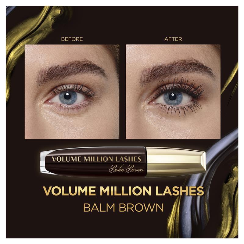 Load image into Gallery viewer, L'Oreal Paris Volume Million Lashes Mascara Balm Brown
