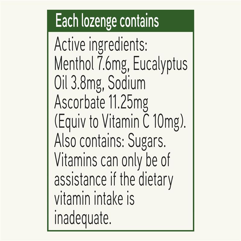 Load image into Gallery viewer, Soothers Eucalyptus/Menthol Lozenges 10
